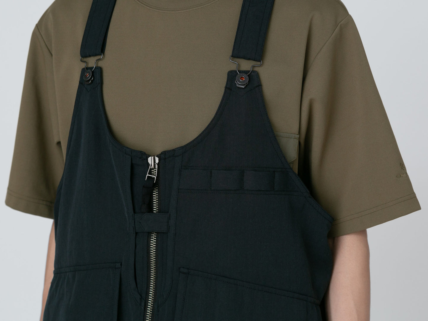 SNOW PEAK TAKIBI WEATHER CLOTH VEST - DARK BEIGE