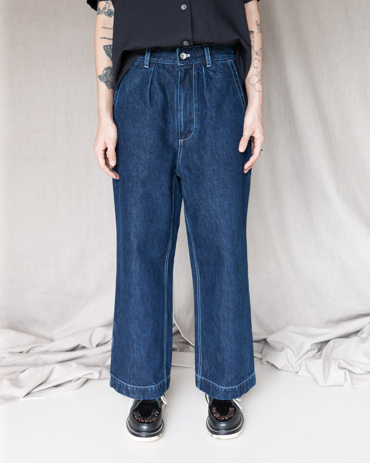 W'MENSWEAR WENDY TROUSER - INDIGO
