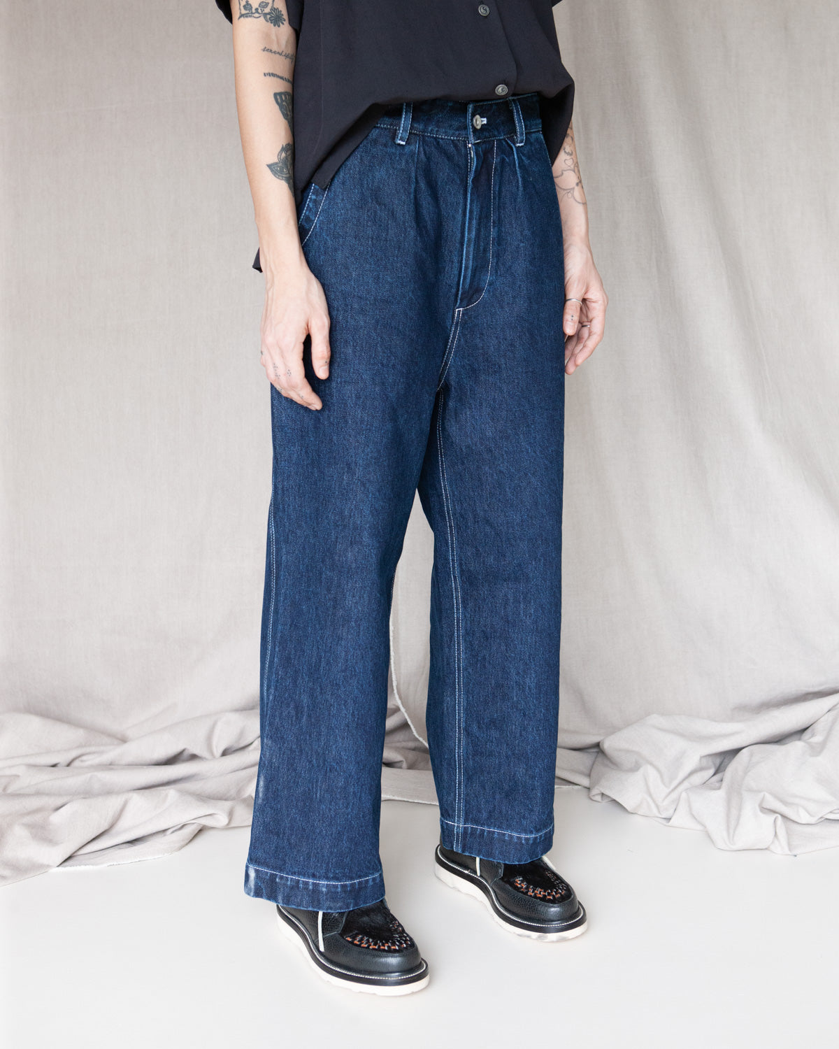 W'MENSWEAR WENDY TROUSER - INDIGO