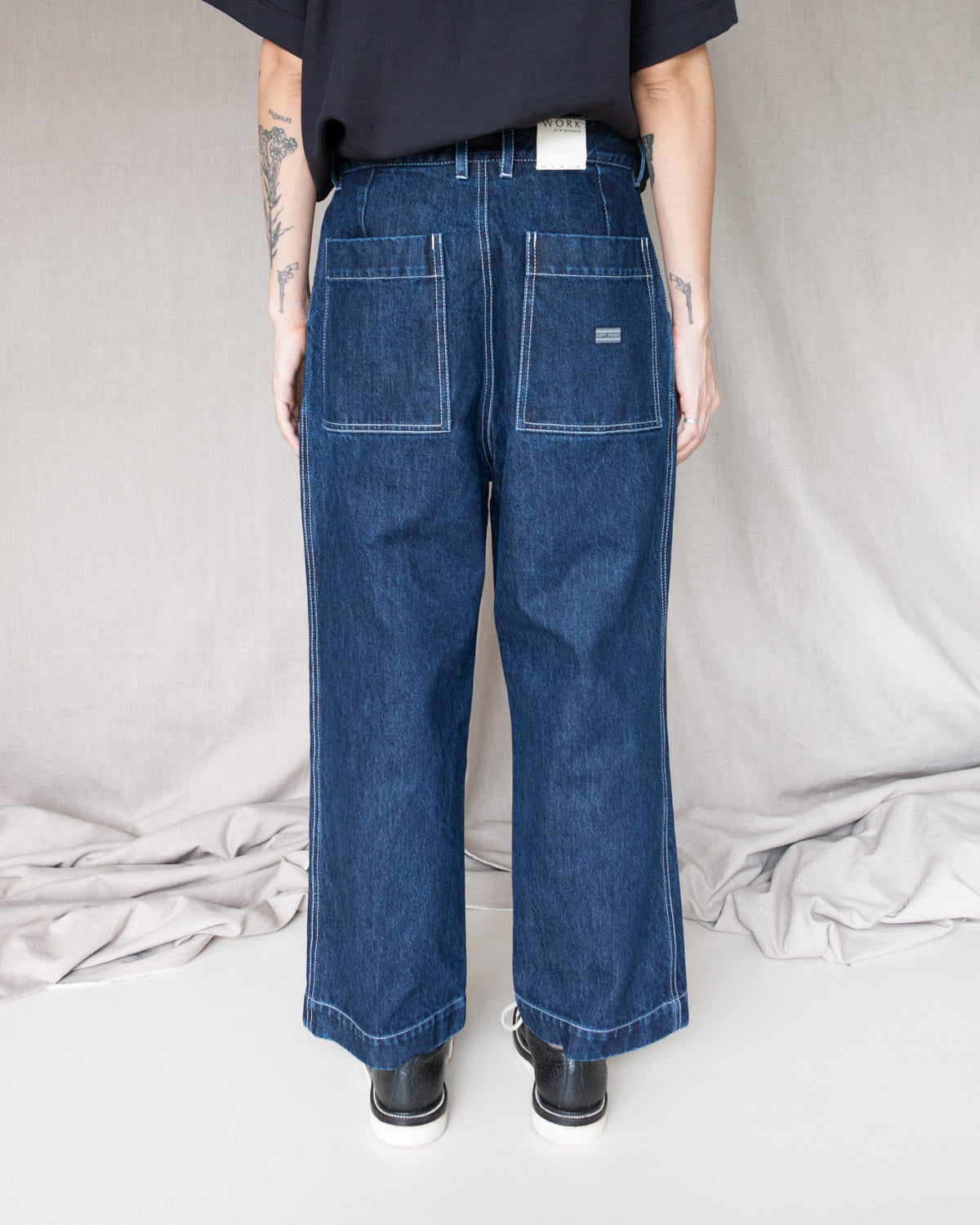 W'MENSWEAR WENDY TROUSER - INDIGO