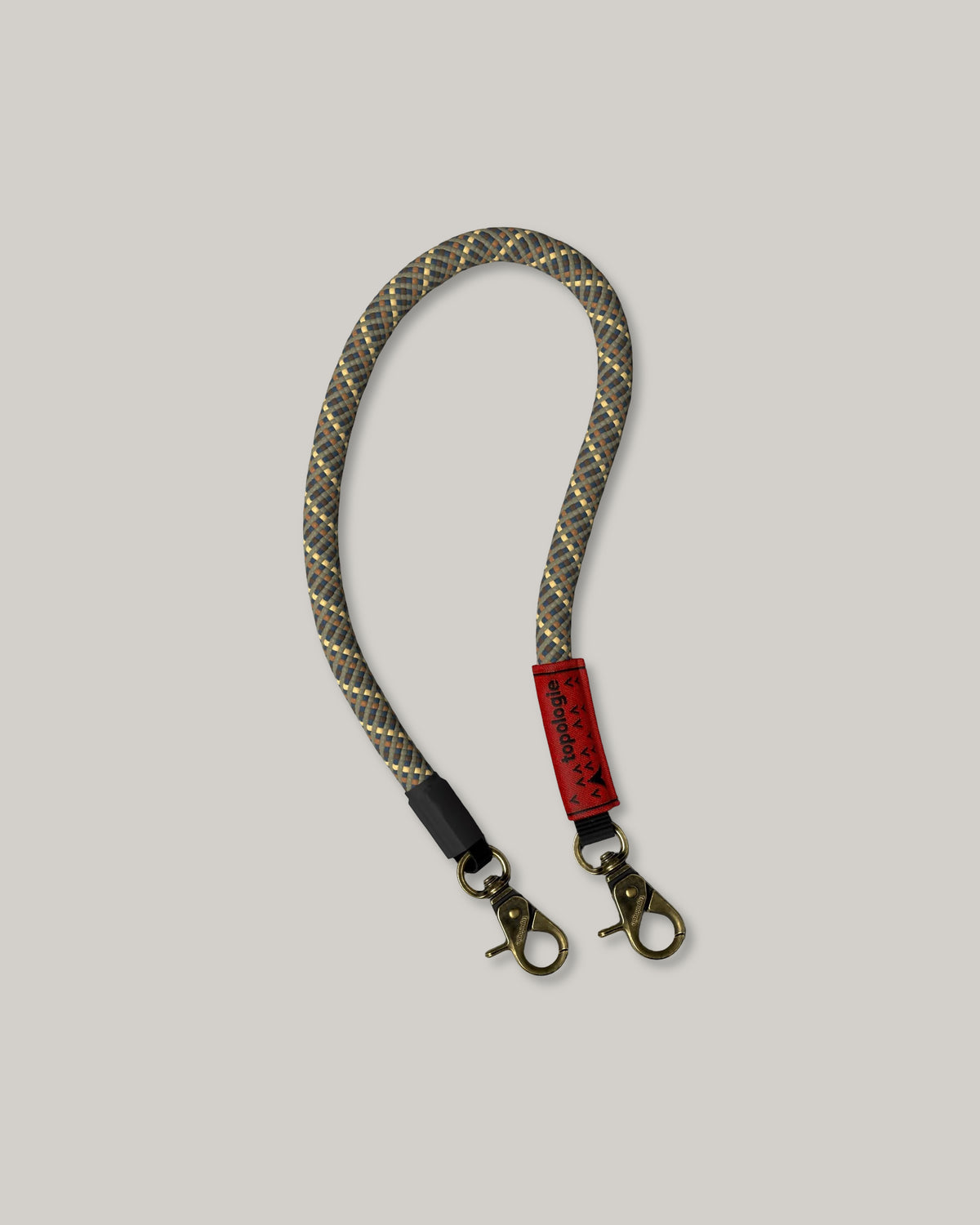 TOPOLOGIE 10MM WRIST STRAP TRUFFLE LATTICE