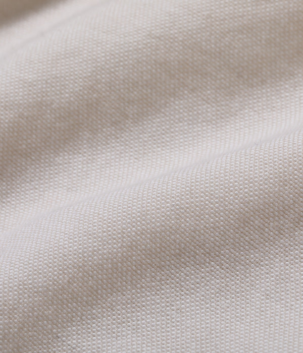 SUGAR CANE PLAIN OXFORD SHIRT - OFF-WHITE