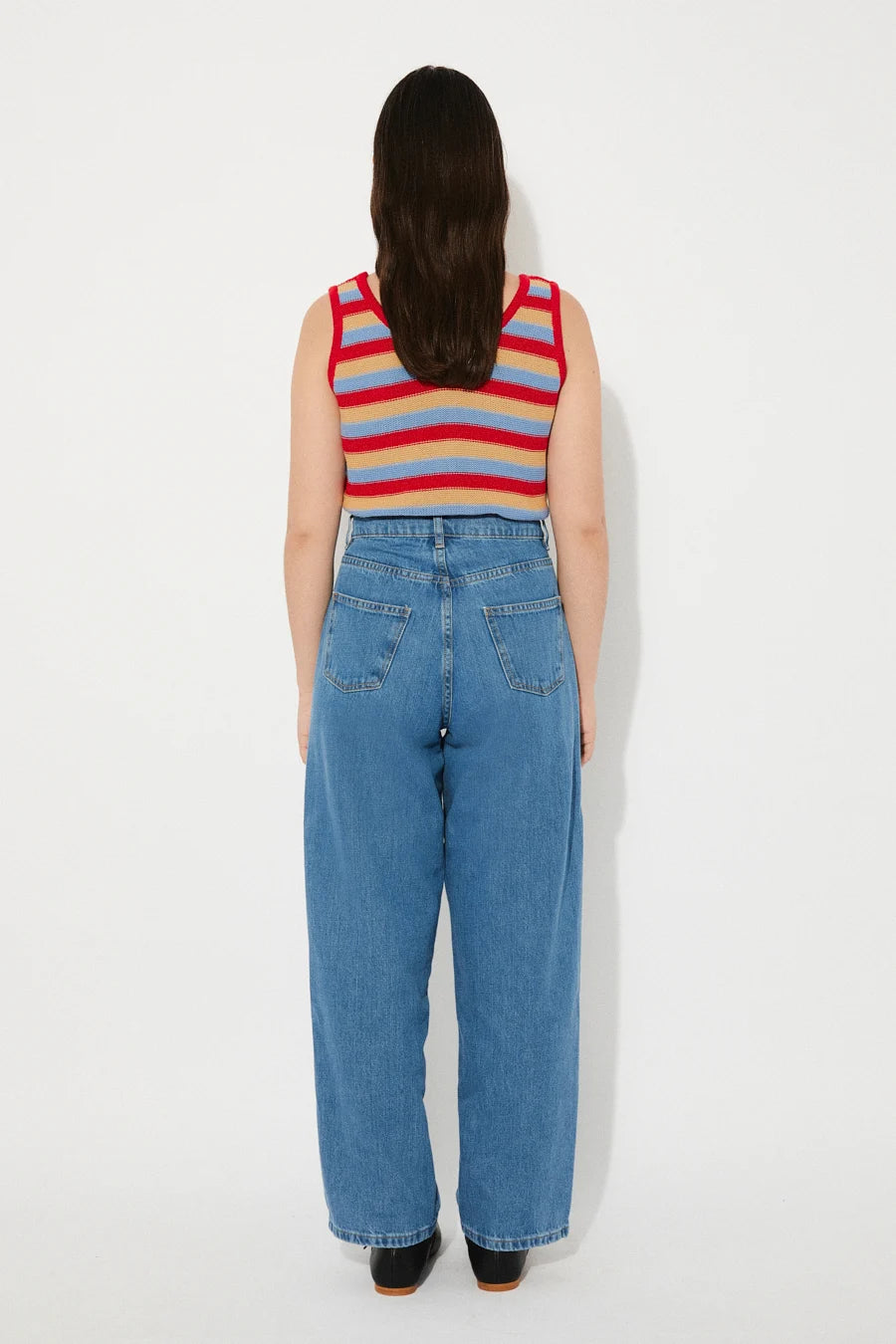 RITA ROW HAZE TOP - STRIPES
