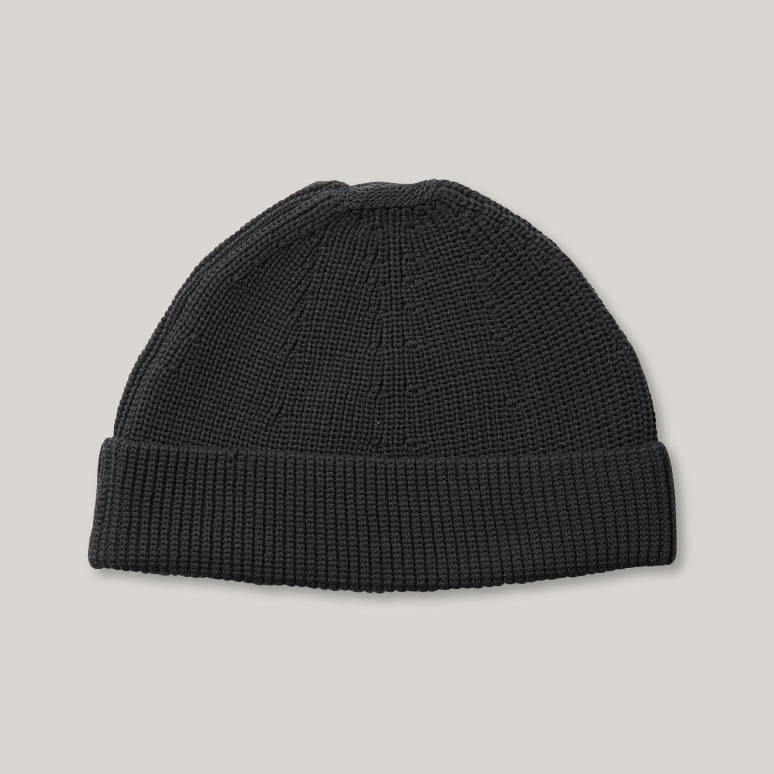 SNOW PEAK WG RECYCLED PE KNIT CAP - BLACK