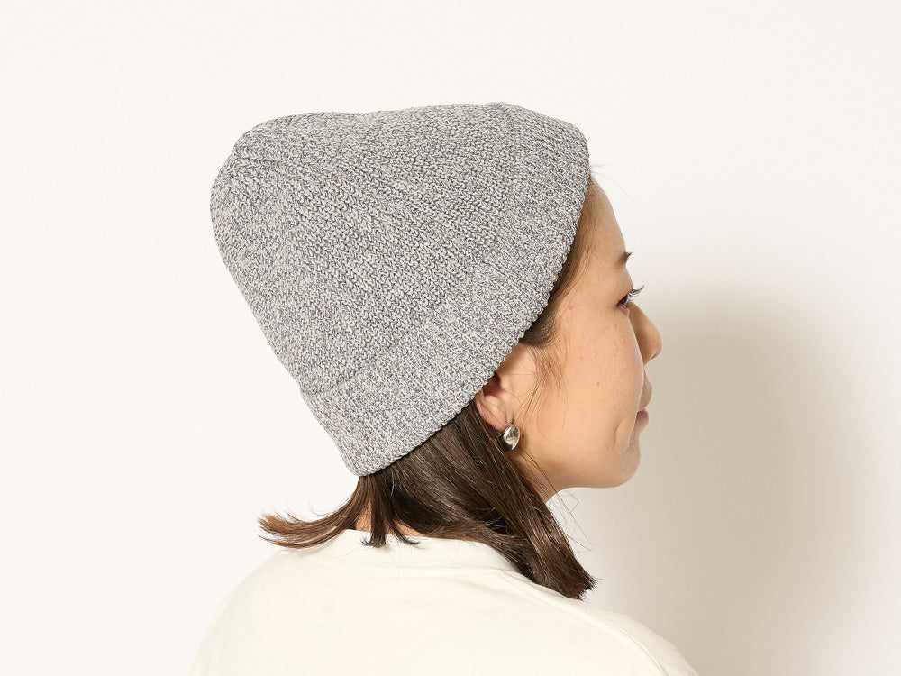 SNOW PEAK WG RECYCLED PE KNIT CAP - M GREY