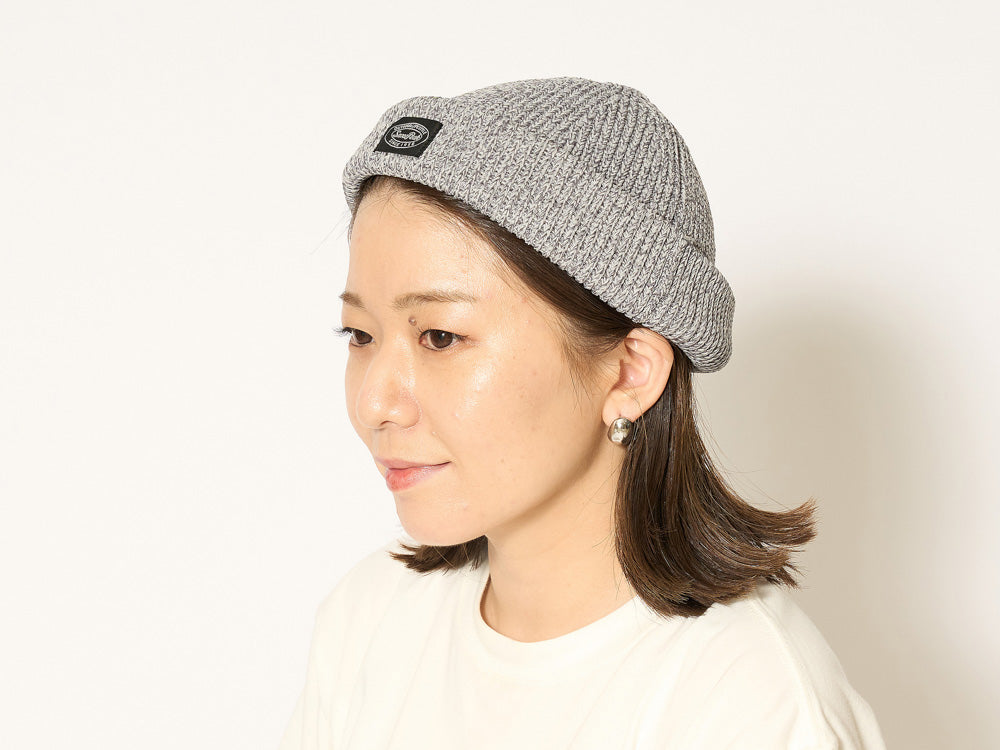SNOW PEAK WG RECYCLED PE KNIT CAP - M GREY