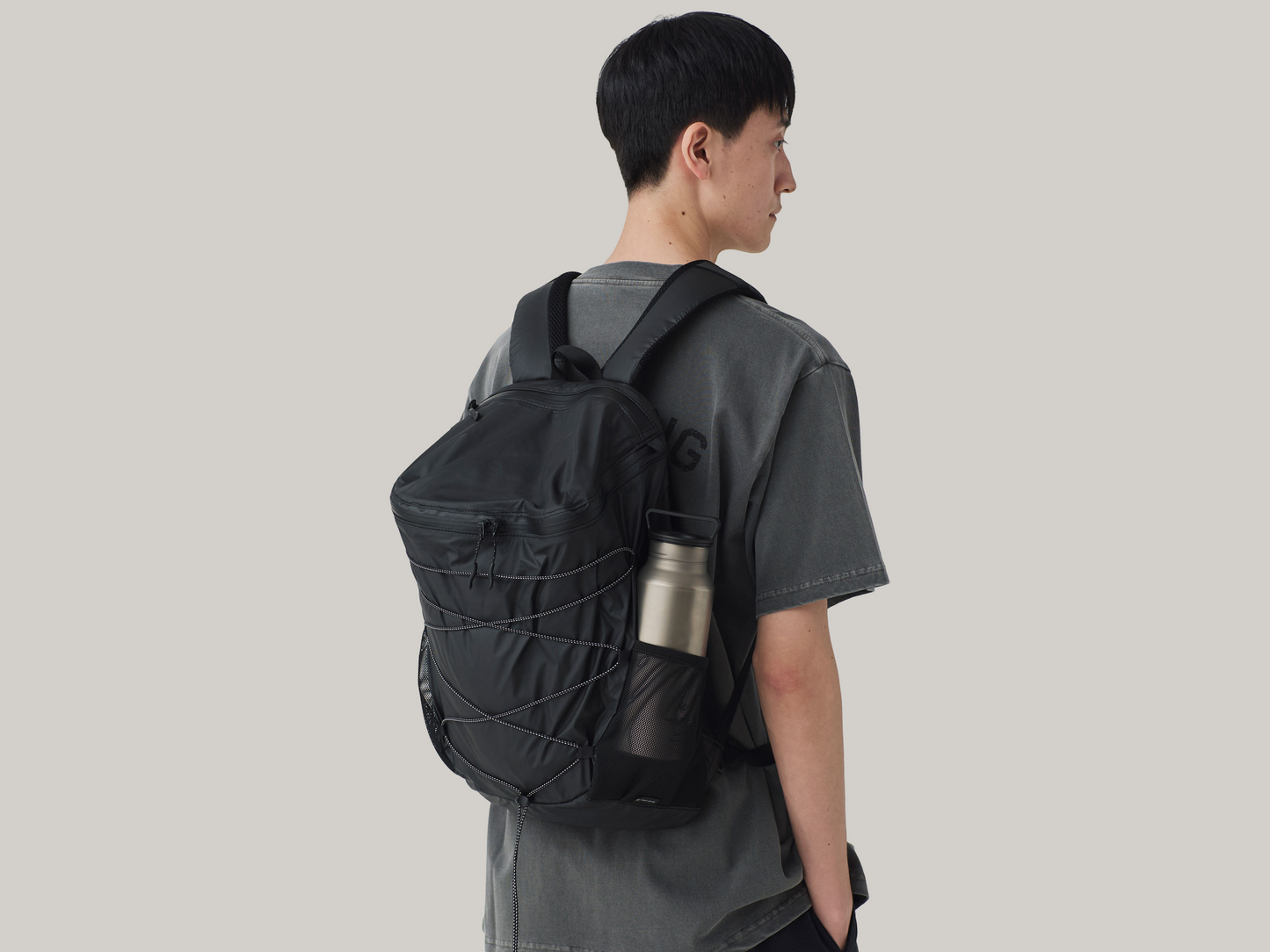 SNOW PEAK ACTIVE FIELD BACKPACK - BLACK