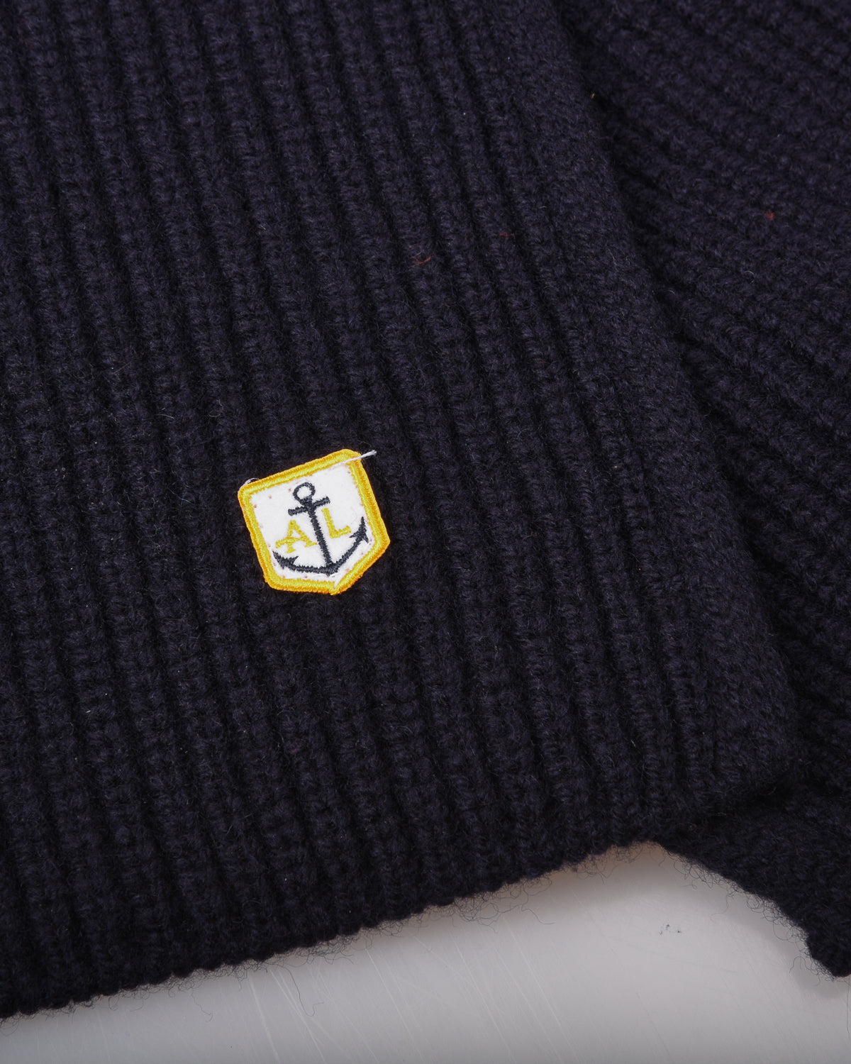 ARMOR LUX LAMBSWOOL SCARF - NAVY