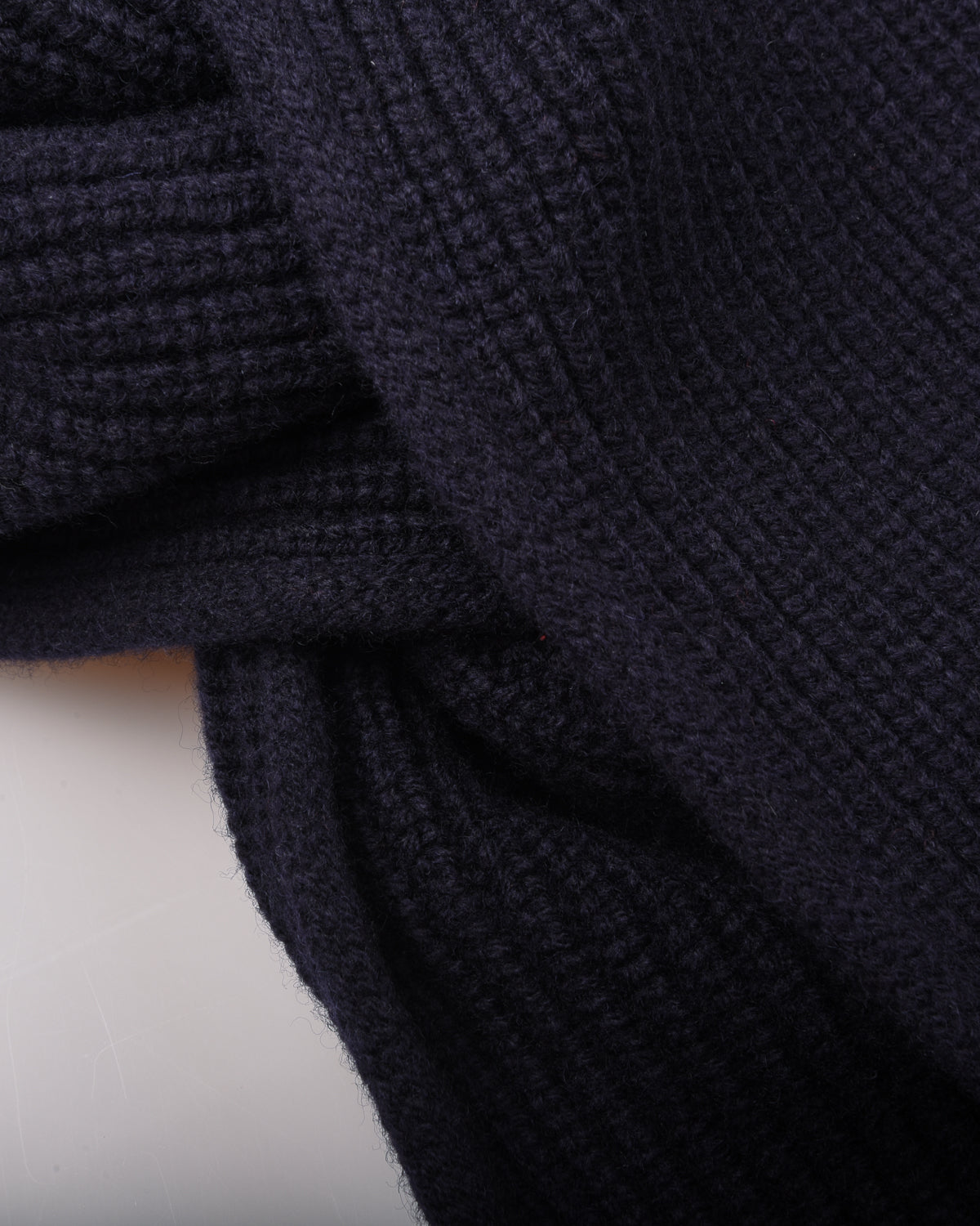 ARMOR LUX LAMBSWOOL SCARF - NAVY