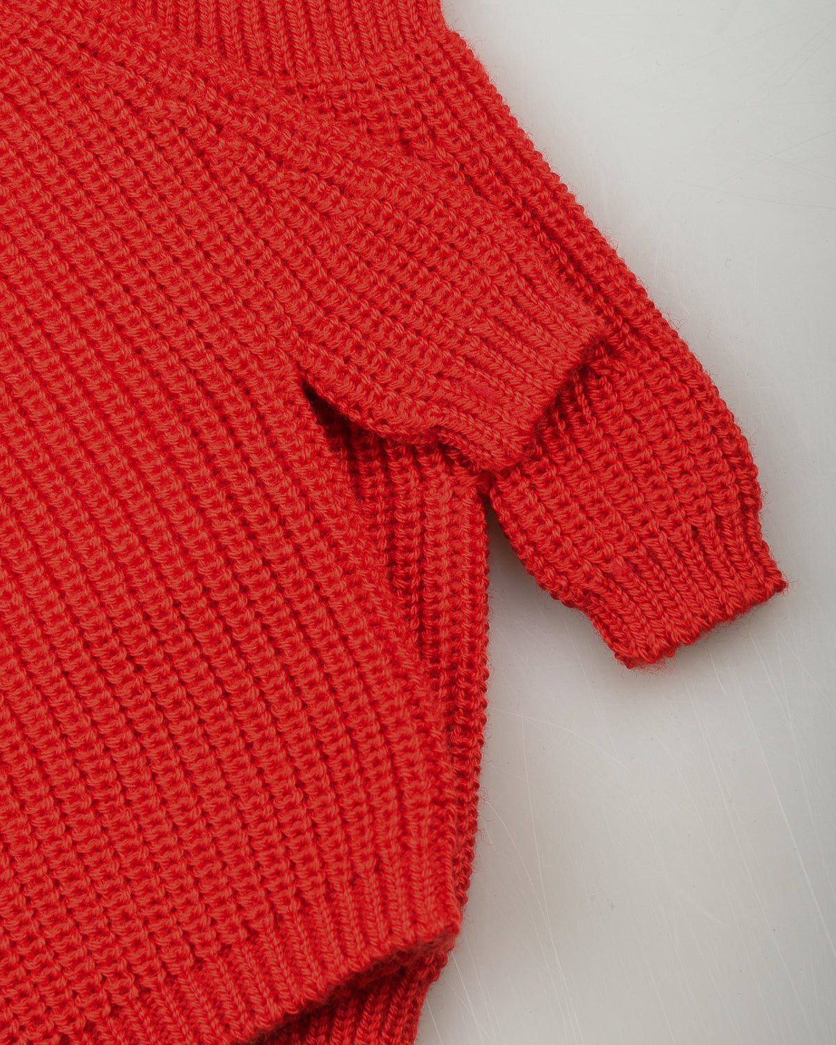 BATONER SOLID WOOL UNITE GLOVE - VERMILION
