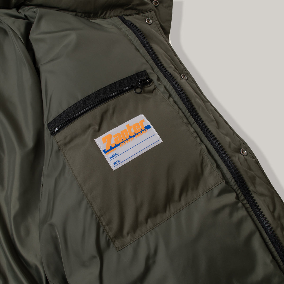 ZANTER CLASSIC DOWN JACKET - KHAKI