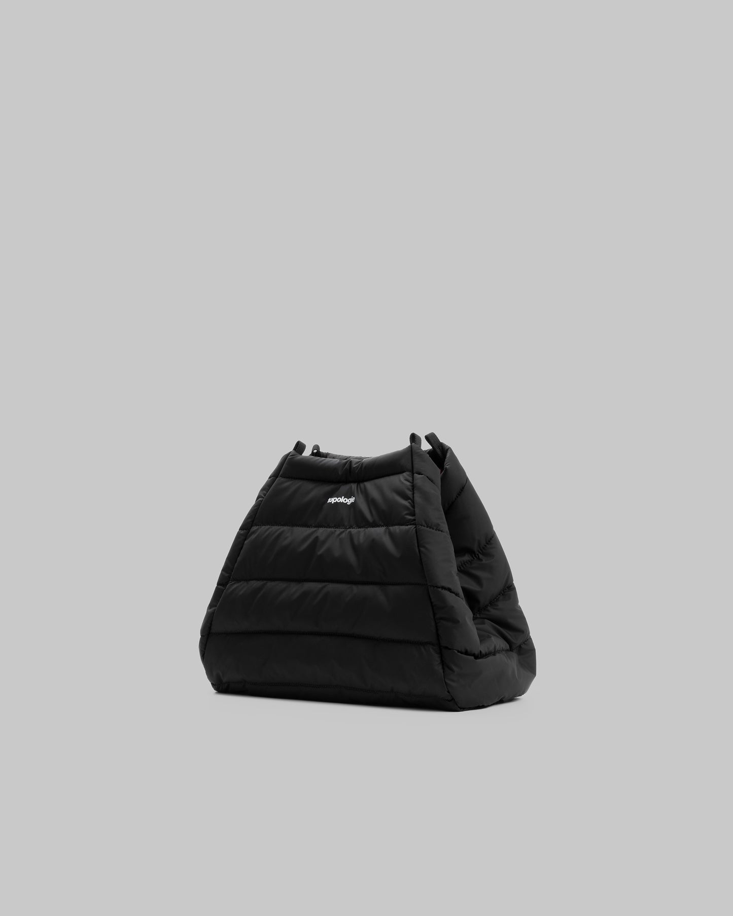 TOPOLOGIE MARCHE TOTE MEDIUM BLACK PUFFER