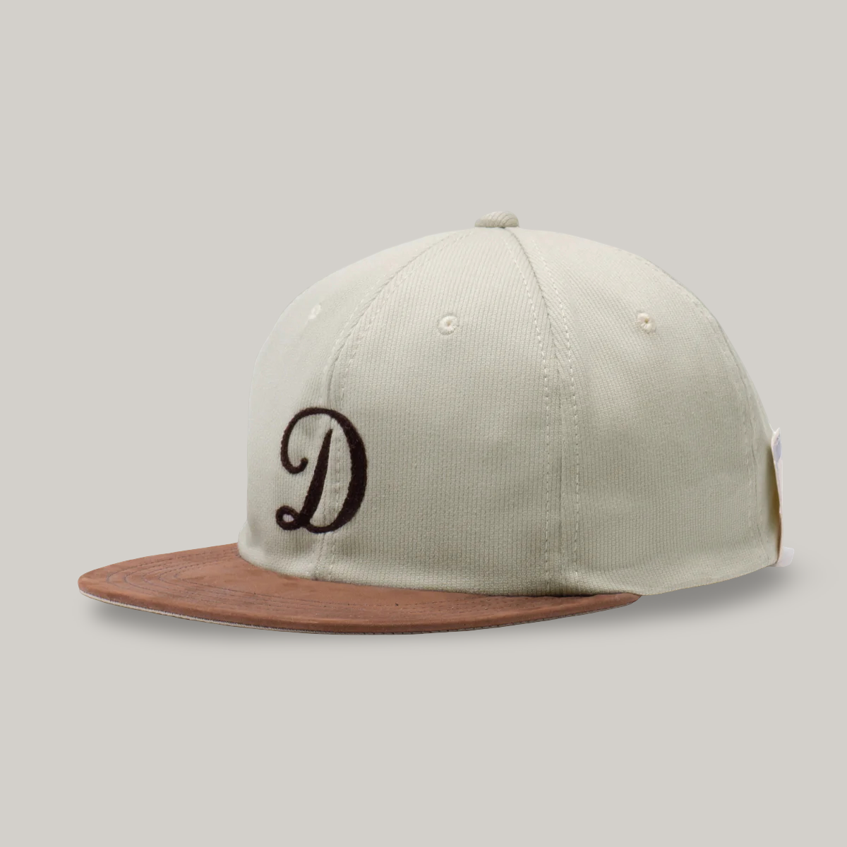 H.W. DOG & CO. TWO TONE CAP - IVORY x BROWN