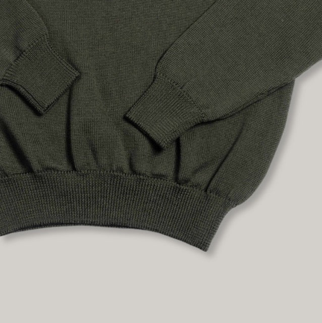 HEIMAT DECK SWEATER - MILITARY GREEN