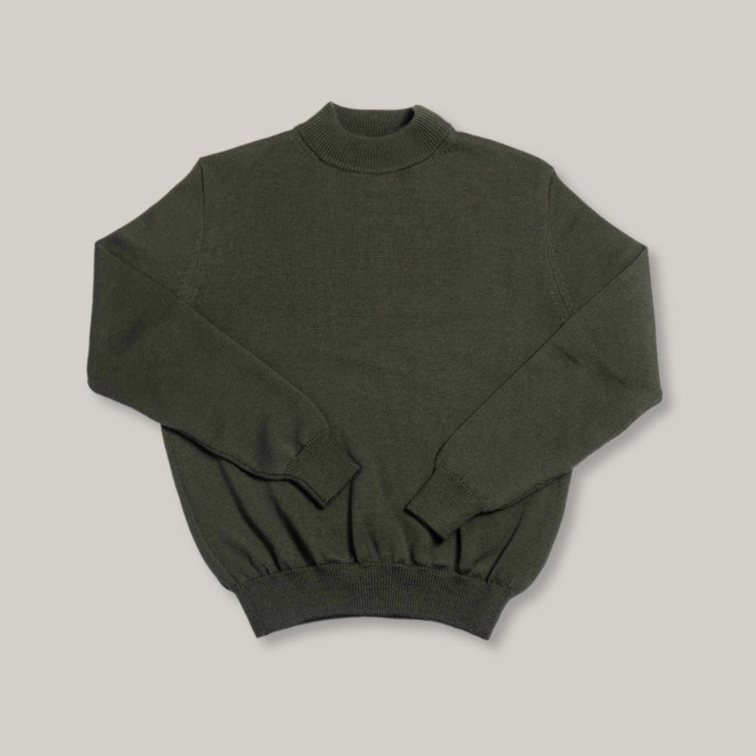 HEIMAT DECK SWEATER - MILITARY GREEN