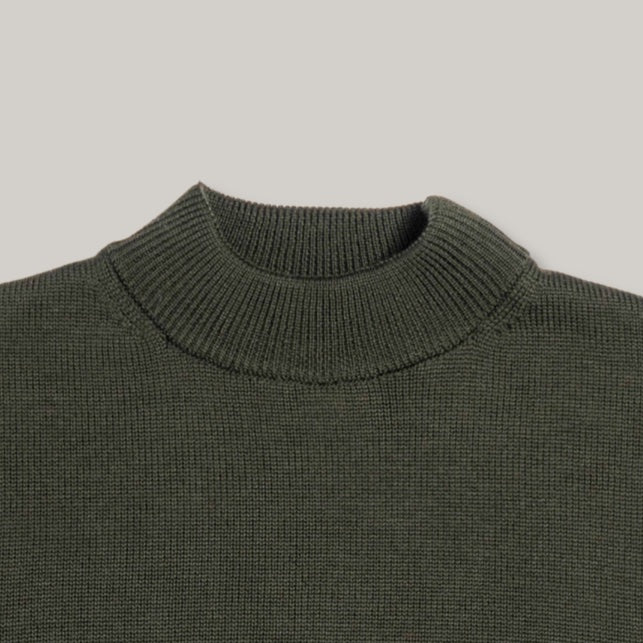 HEIMAT DECK SWEATER - MILITARY GREEN