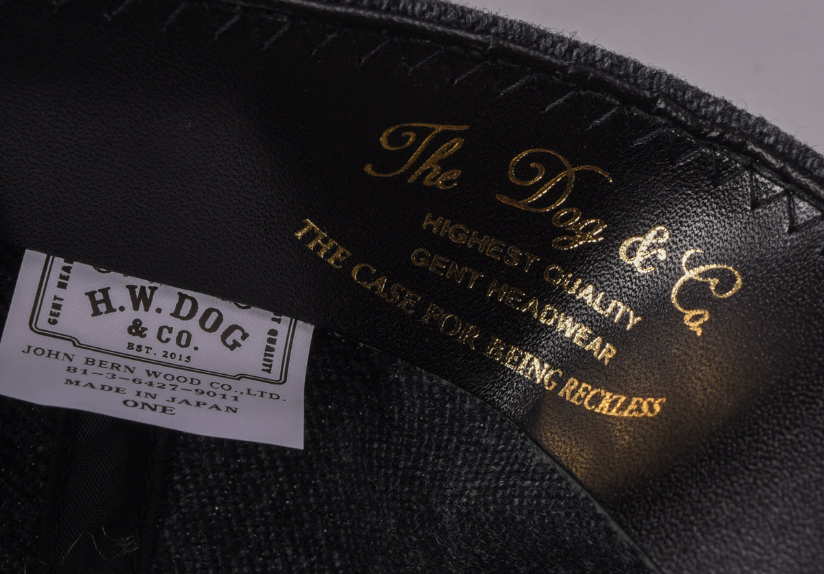 H.W. DOG & CO. BASEBALL CAP - GREY
