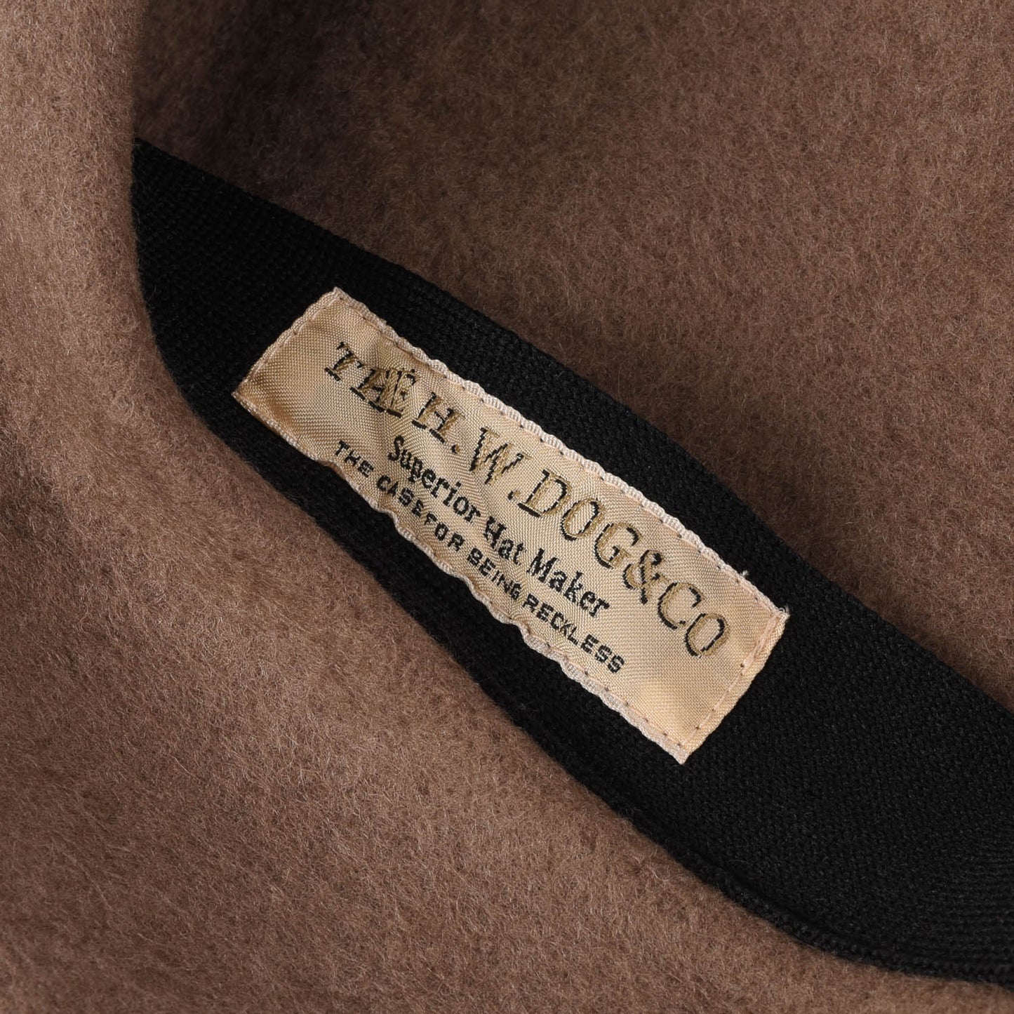H.W. DOG & CO. BASIC BERET - BEIGE