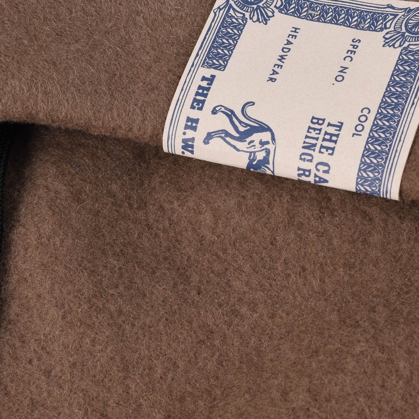 H.W. DOG & CO. BASIC BERET - BEIGE