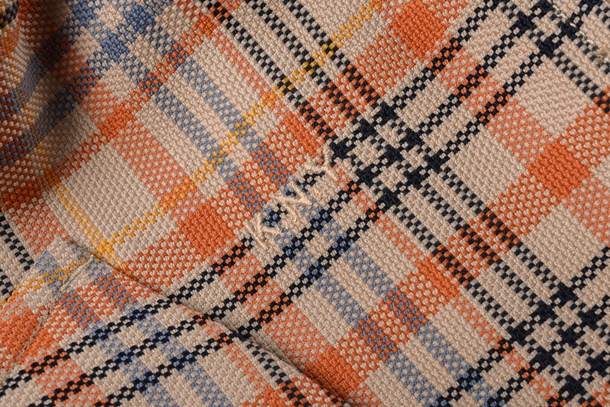 KNICKERBOCKER W.R. CANAL JACKET - ORANGE PLAID