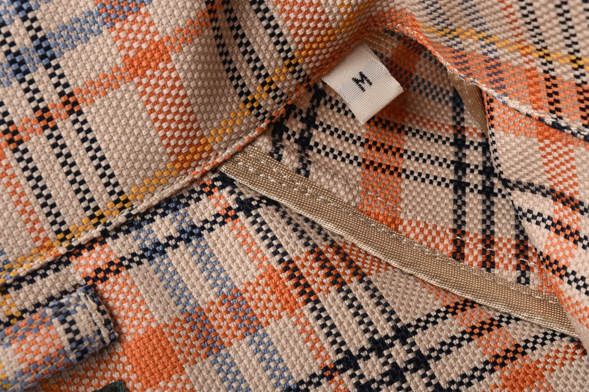 KNICKERBOCKER W.R. CANAL JACKET - ORANGE PLAID