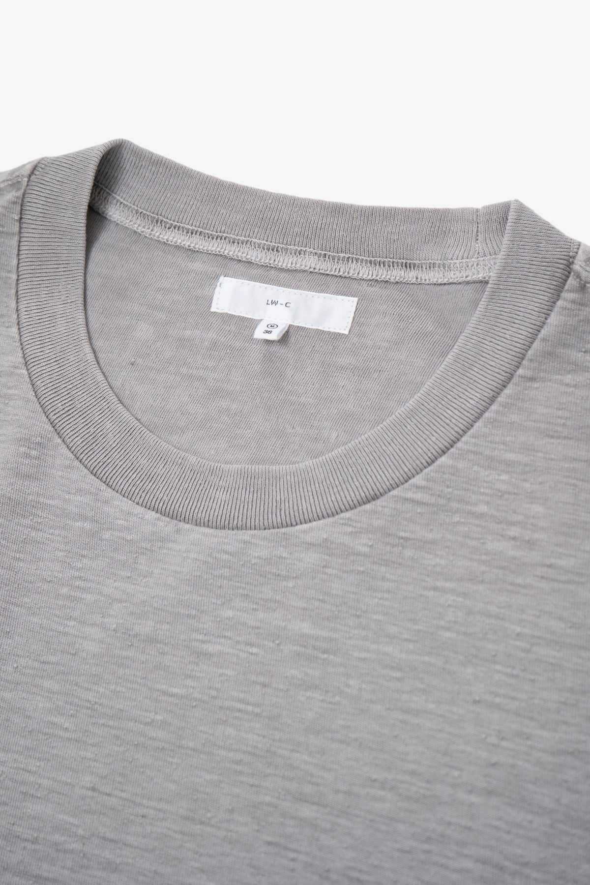 LADY WHITE CO. NEP T-SHIRT - PIGMENT CHALK