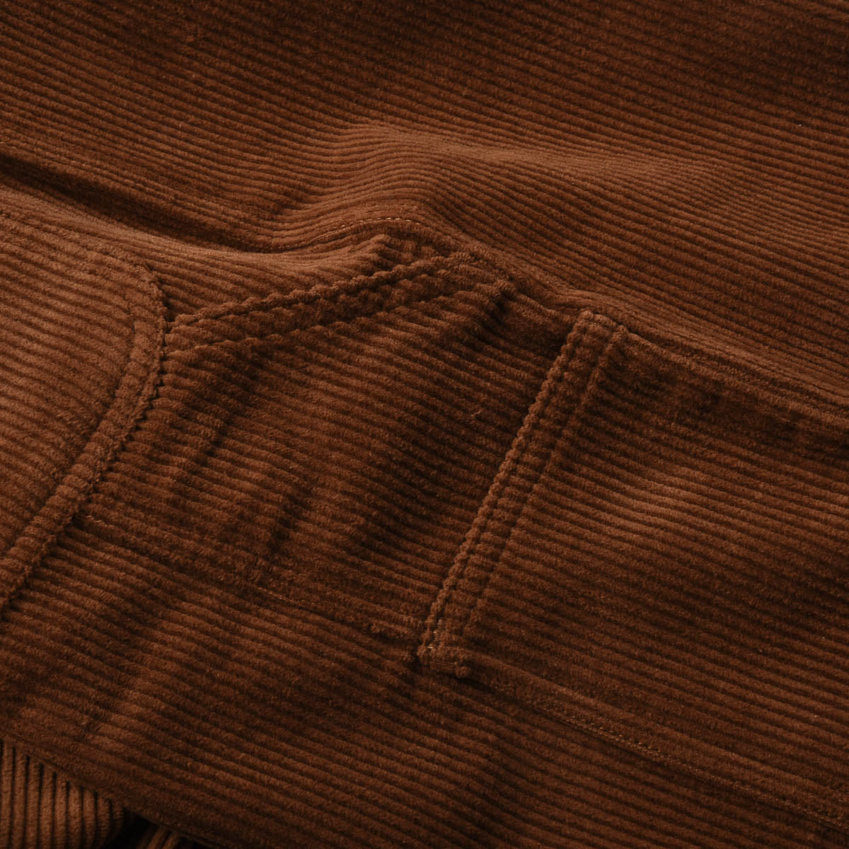 MONITALY DROP CROTCH PAINTER PANTS - CHESTNUT CORDUROY