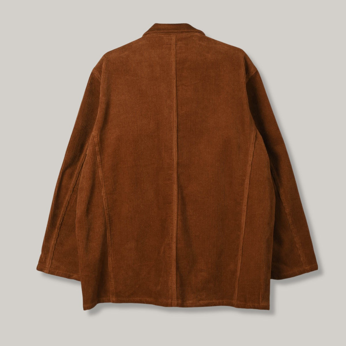 MONITALY CORDUROY HARVESTER JACKET - CHESTNUT