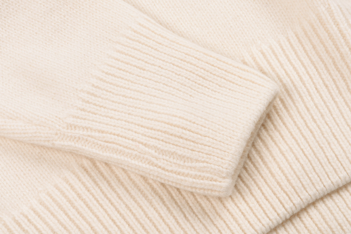 MERZ B. SCHWANEN LOCT01 TURTLENECK PULLOVER - NATURE