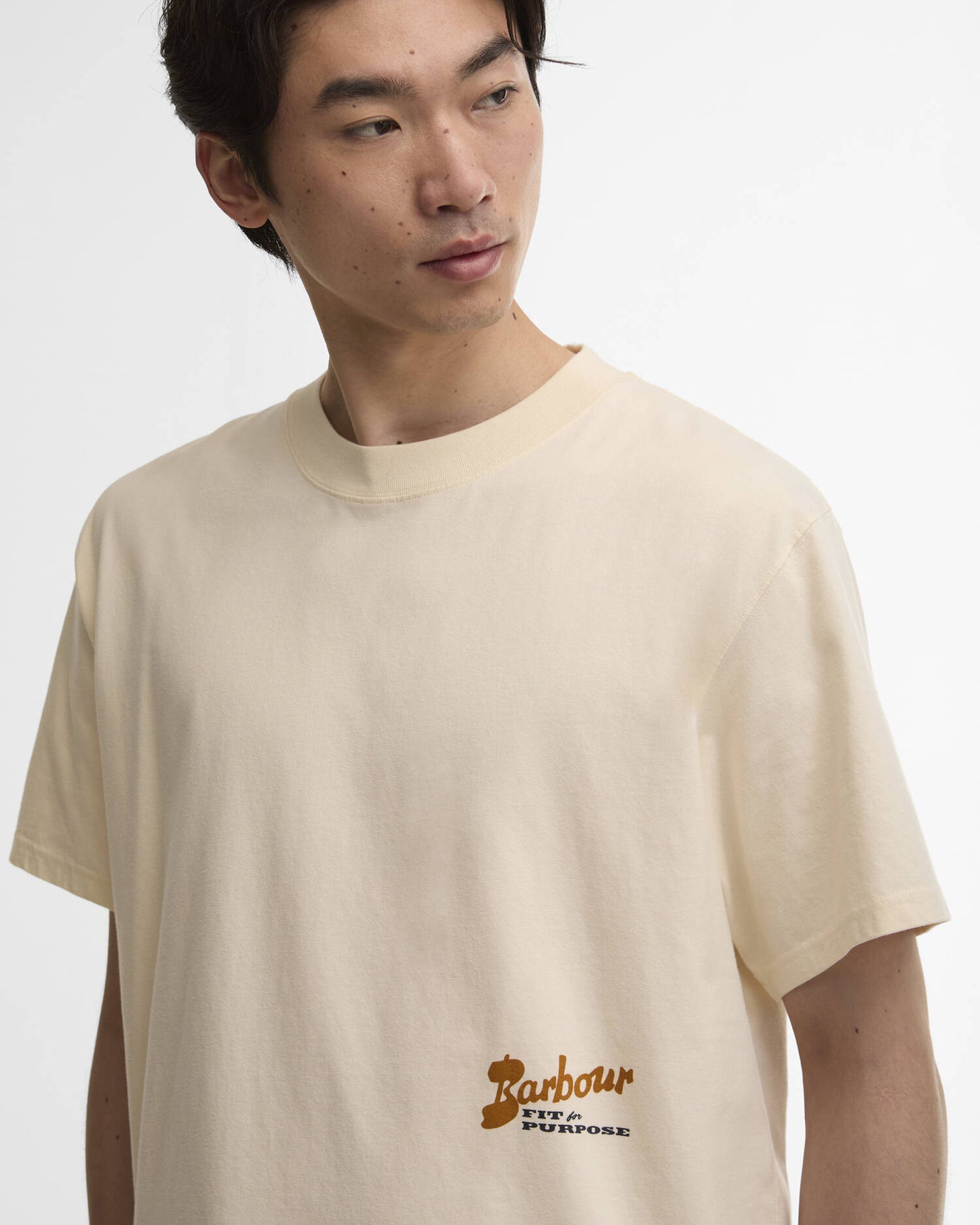 BARBOUR TERRAIN T-SHIRT - NEUTRAL