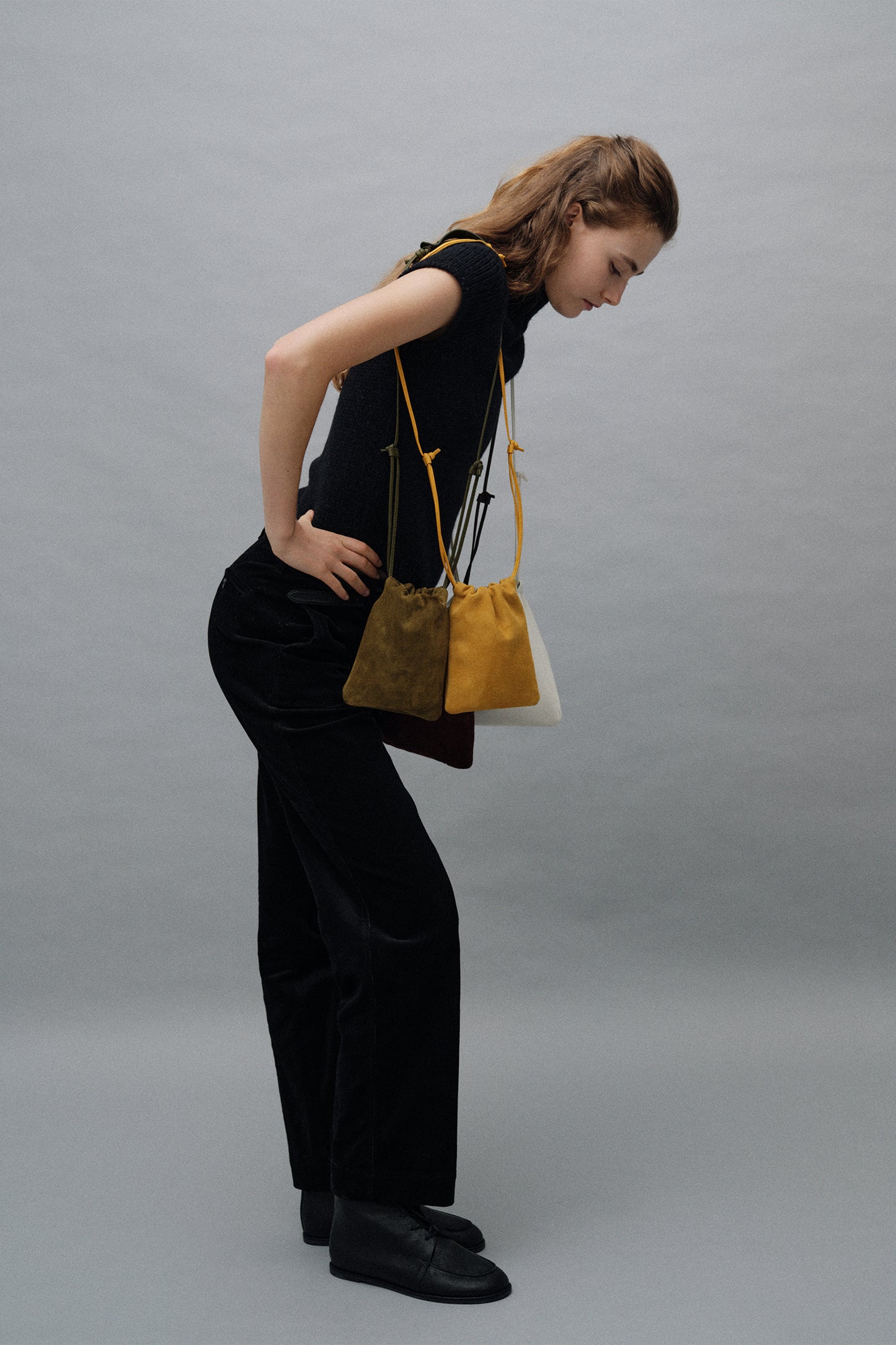 NOTHING WRITTEN FATU MINI SHOULDER BAG - MUSTARD