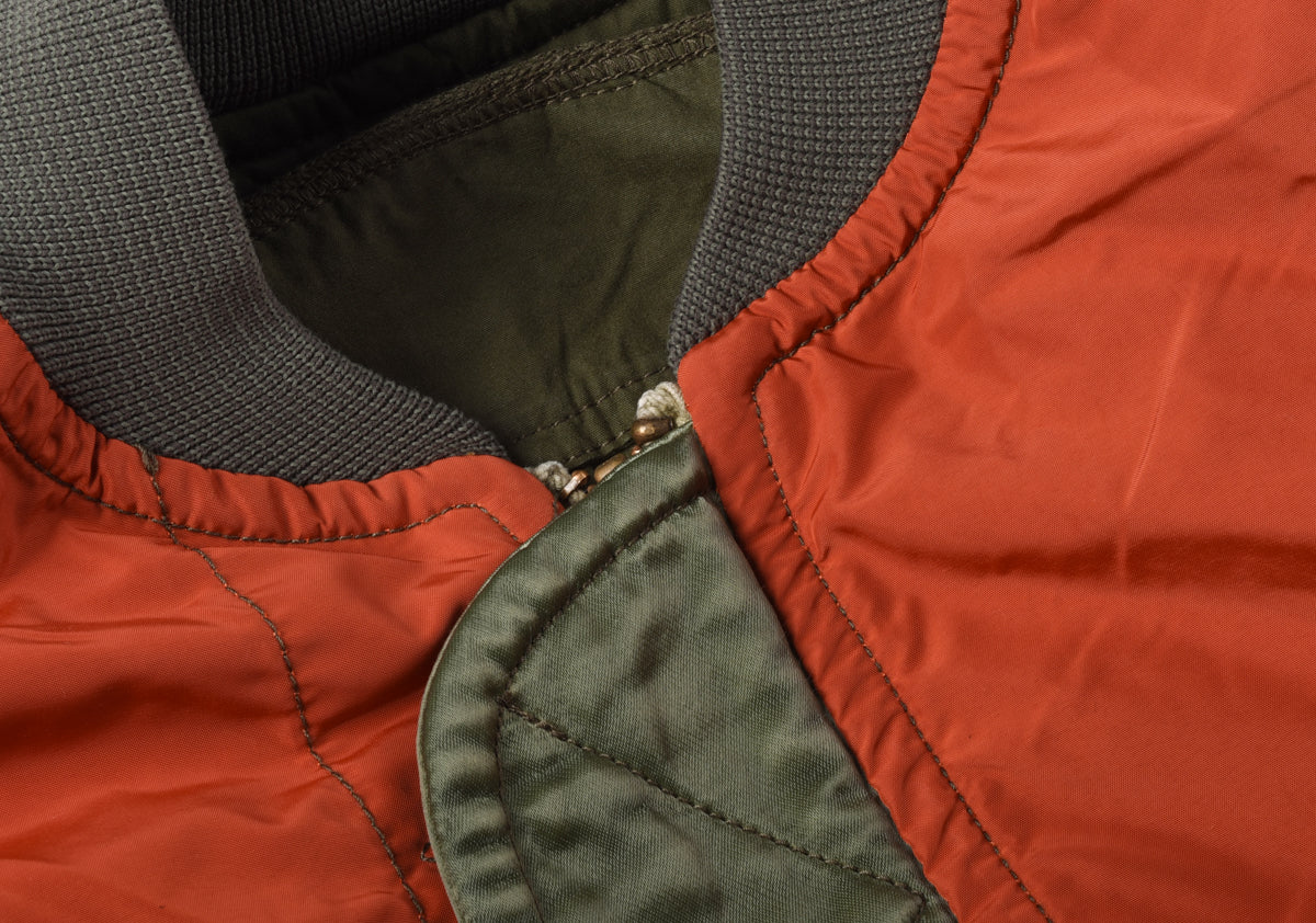 NIGEL CABOURN MA-1 MODIFIED JACKET - GREEN