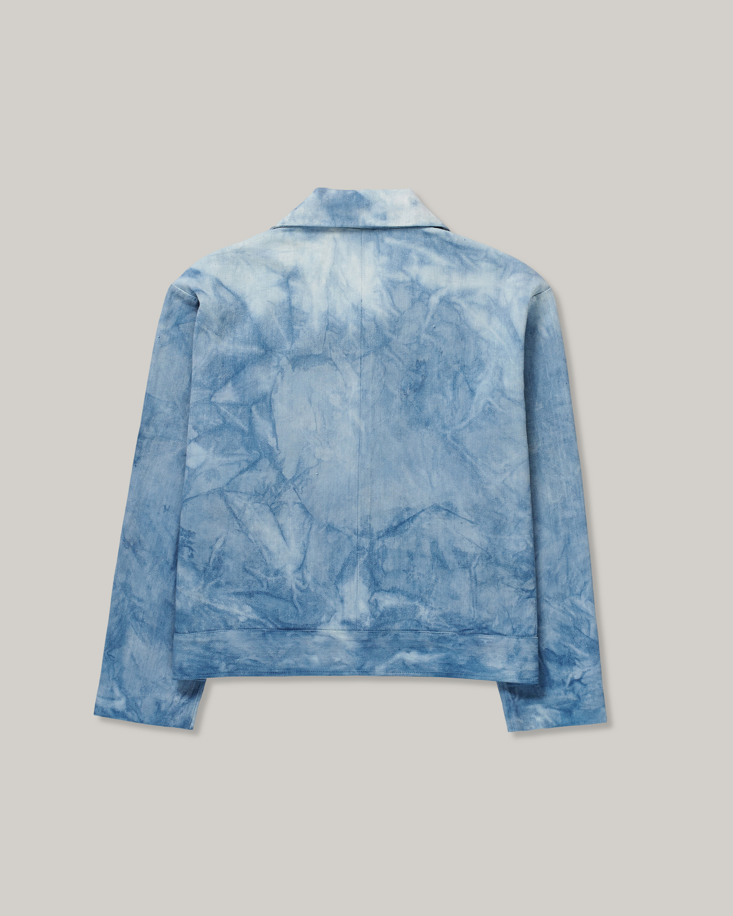 11.11 UNISEX GLEAM COTTON TRUCKER JACKET - LIGHT INDIGO