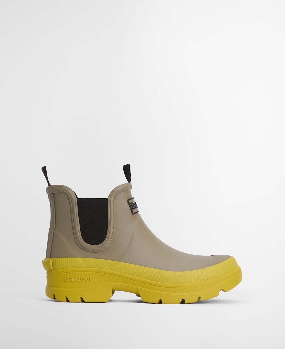 BARBOUR NIMBUS WELLINGTON BOOTS - DUSKY GREEN/ LIMEADE