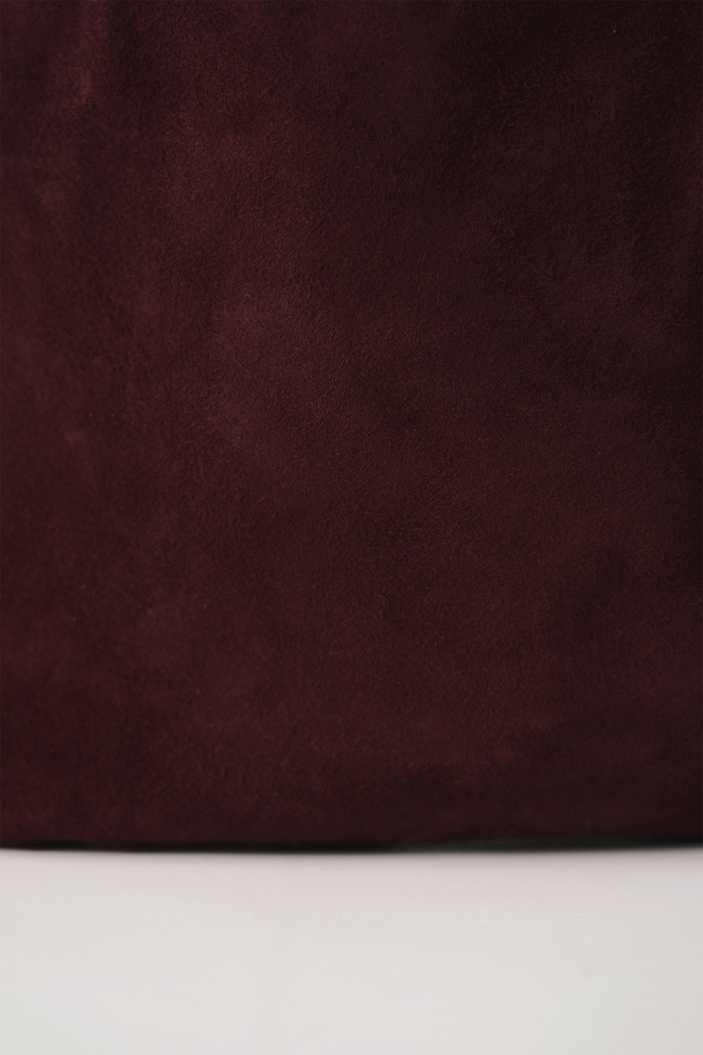 NOTHING WRITTEN FATU SHOULDER BAG - WINE SUEDE