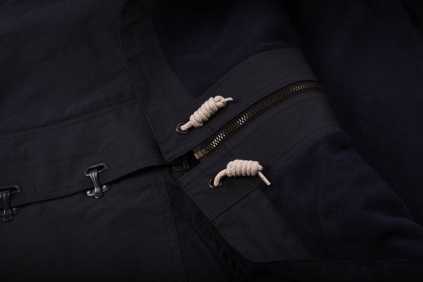 NIGEL CABOURN HALFTEX DECK JACKET - DARK NAVY