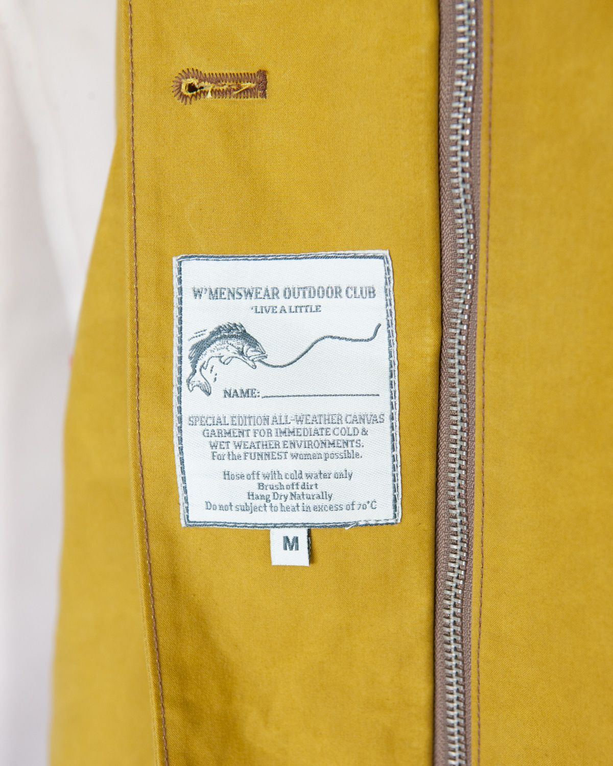 W'MENSWEAR REVERSIBLE CYCLING TRENCH - OLIVINE