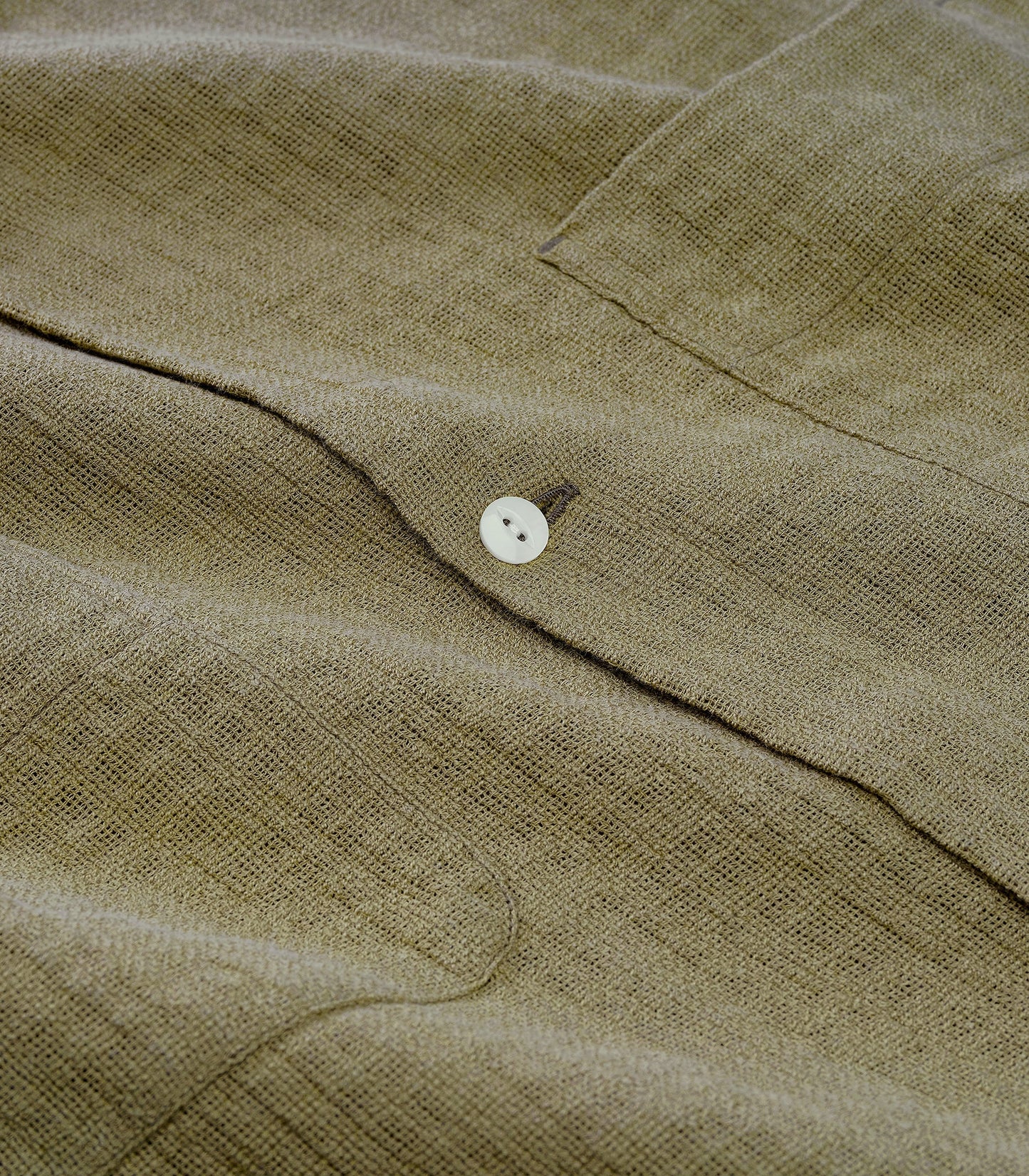 KNICKERBOCKER OLIVEIRA BREEZE WEAVE SHIRT - OLIVE SAND