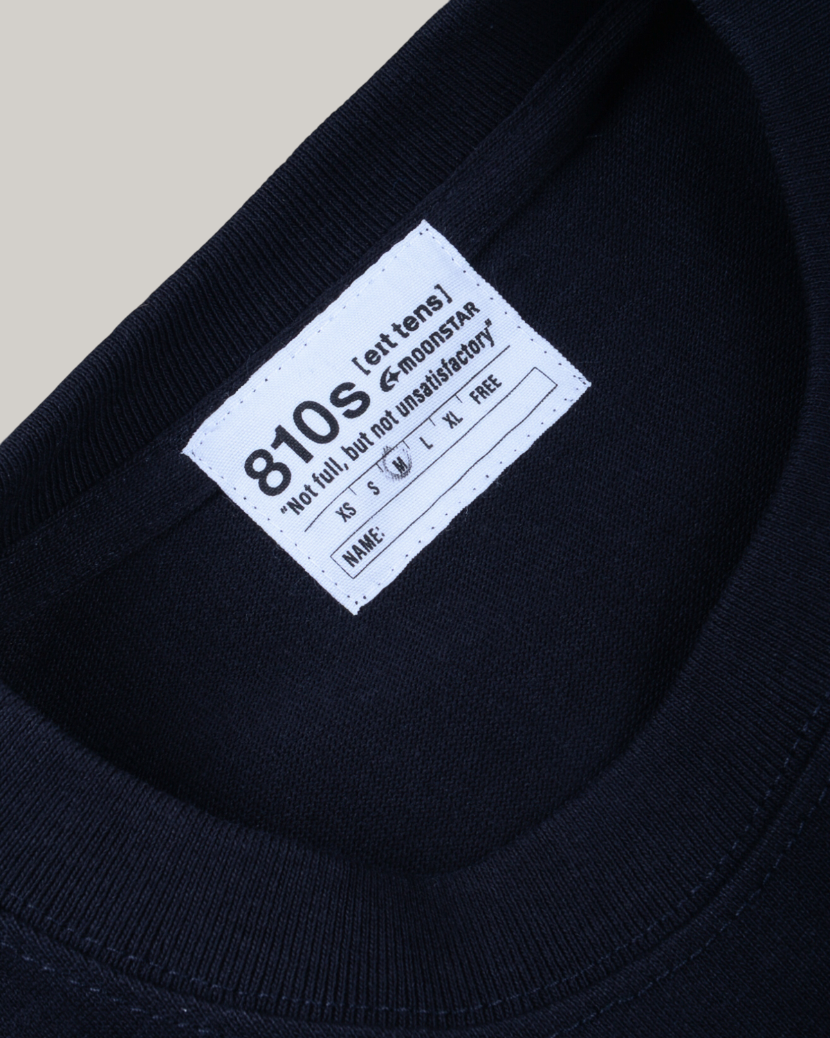 810s UNIFORM T-SHIRTS - SHOHIN KAIHATSU - BLACK