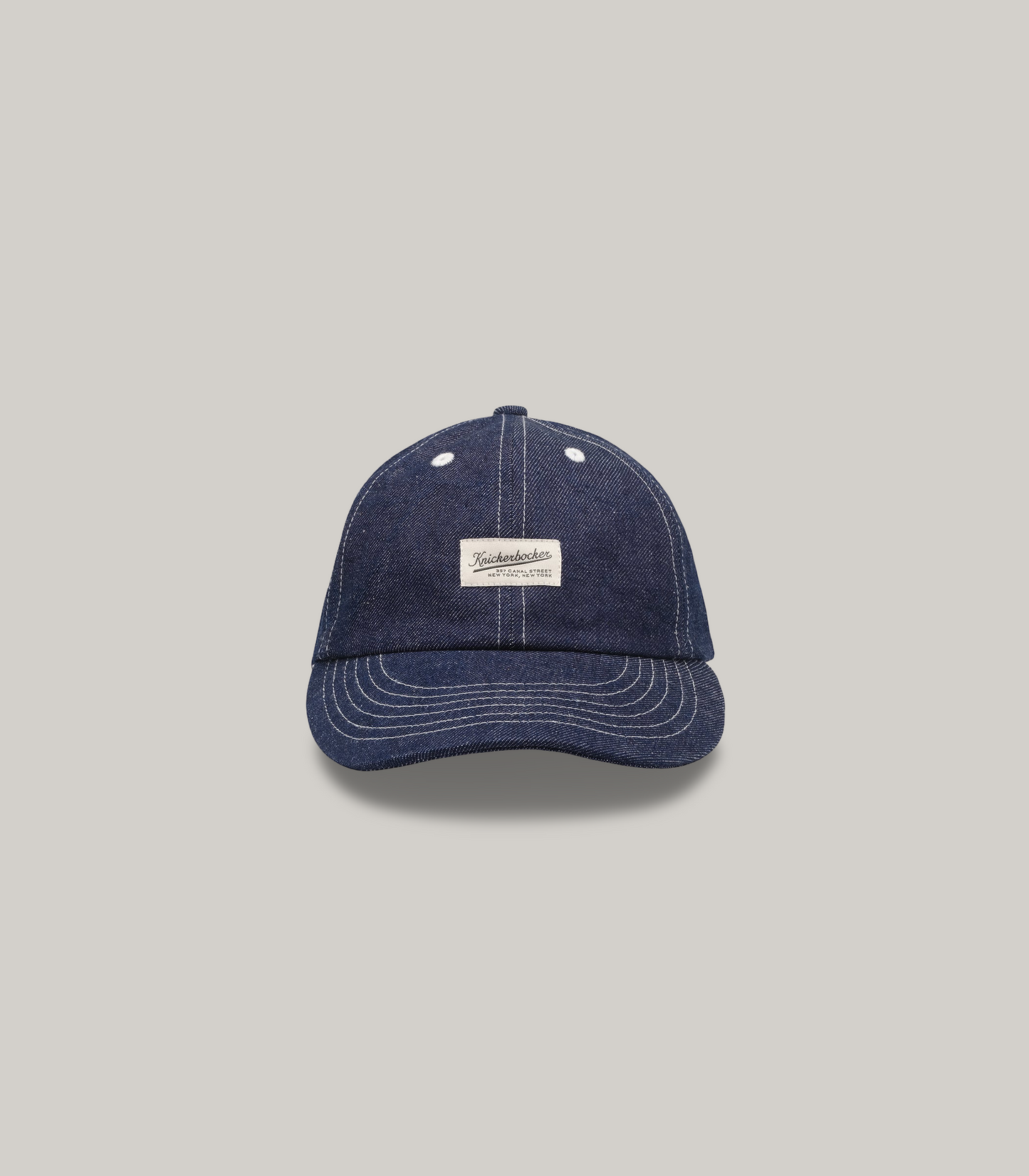 KNICKERBOCKER PACIFIC DENIM CAP - DARK WASH INDIGO