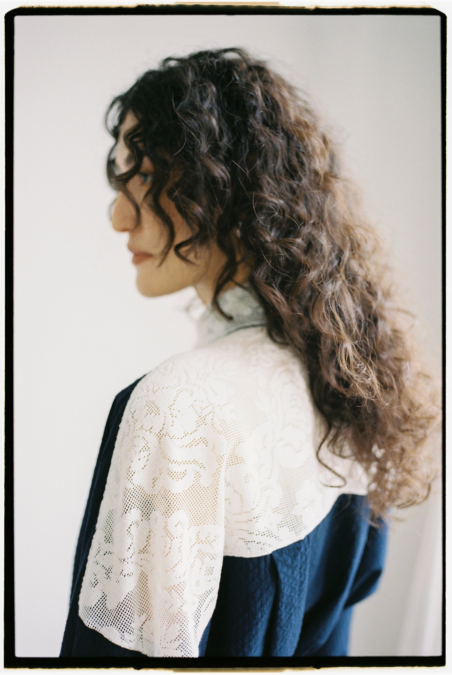 A BRONZE AGE ROBBIE SHIRT - NAVY - TABITHA