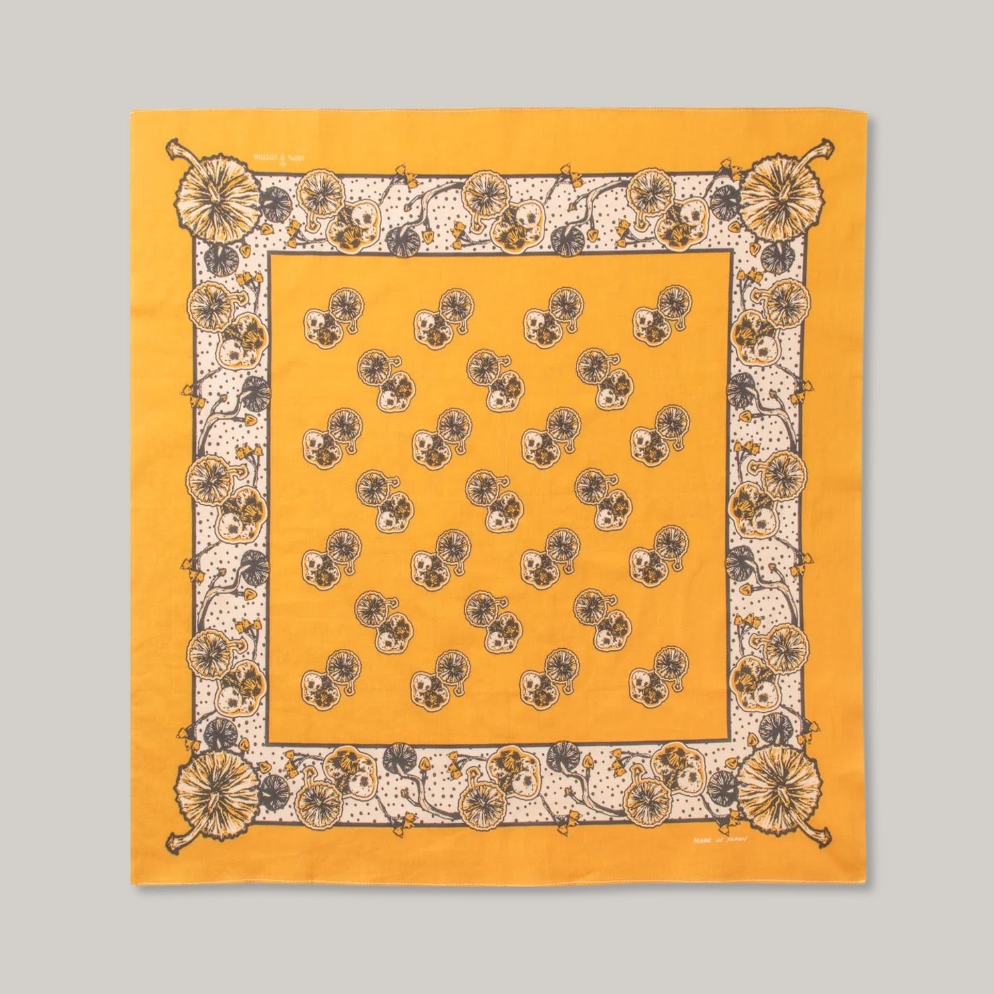 ONE EAR BRAND "SINCERITY" BANDANA - GINGKO GOLD