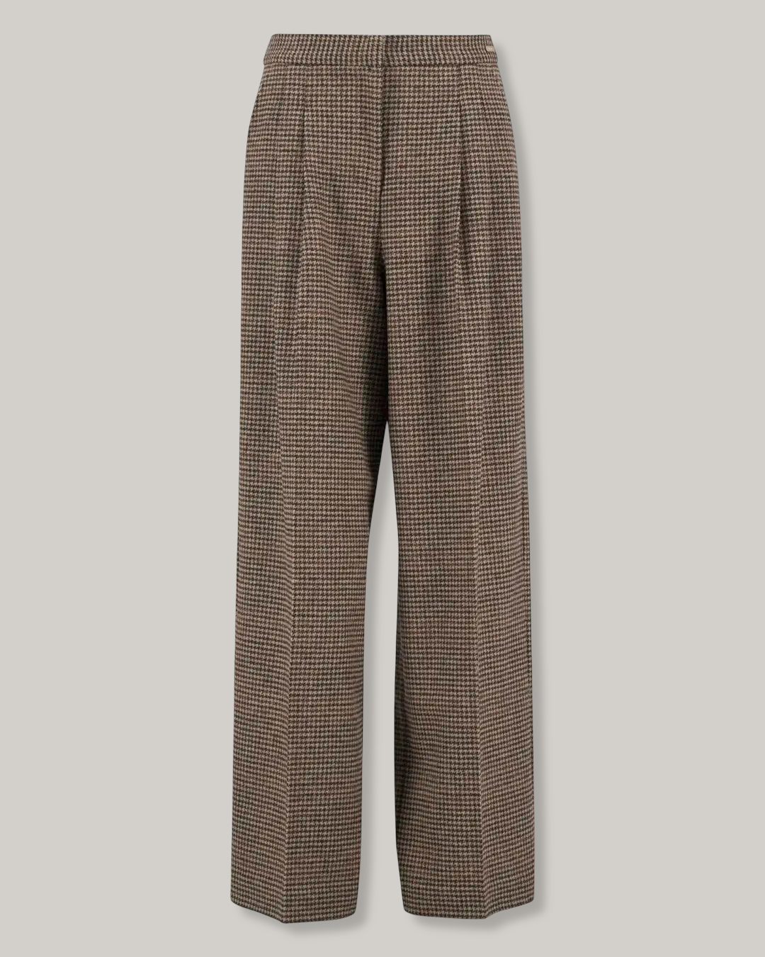 BARBOUR SOPHIA WOOL TAILORED TROUSERS - MULTI CHECK