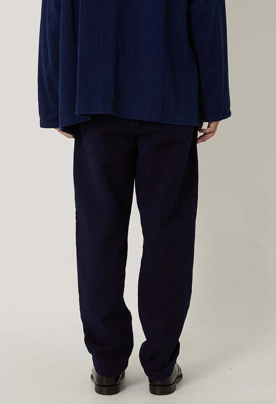 BLUE BLUE JAPAN PURE INDIGO "SASHIKO" TROUSERS
