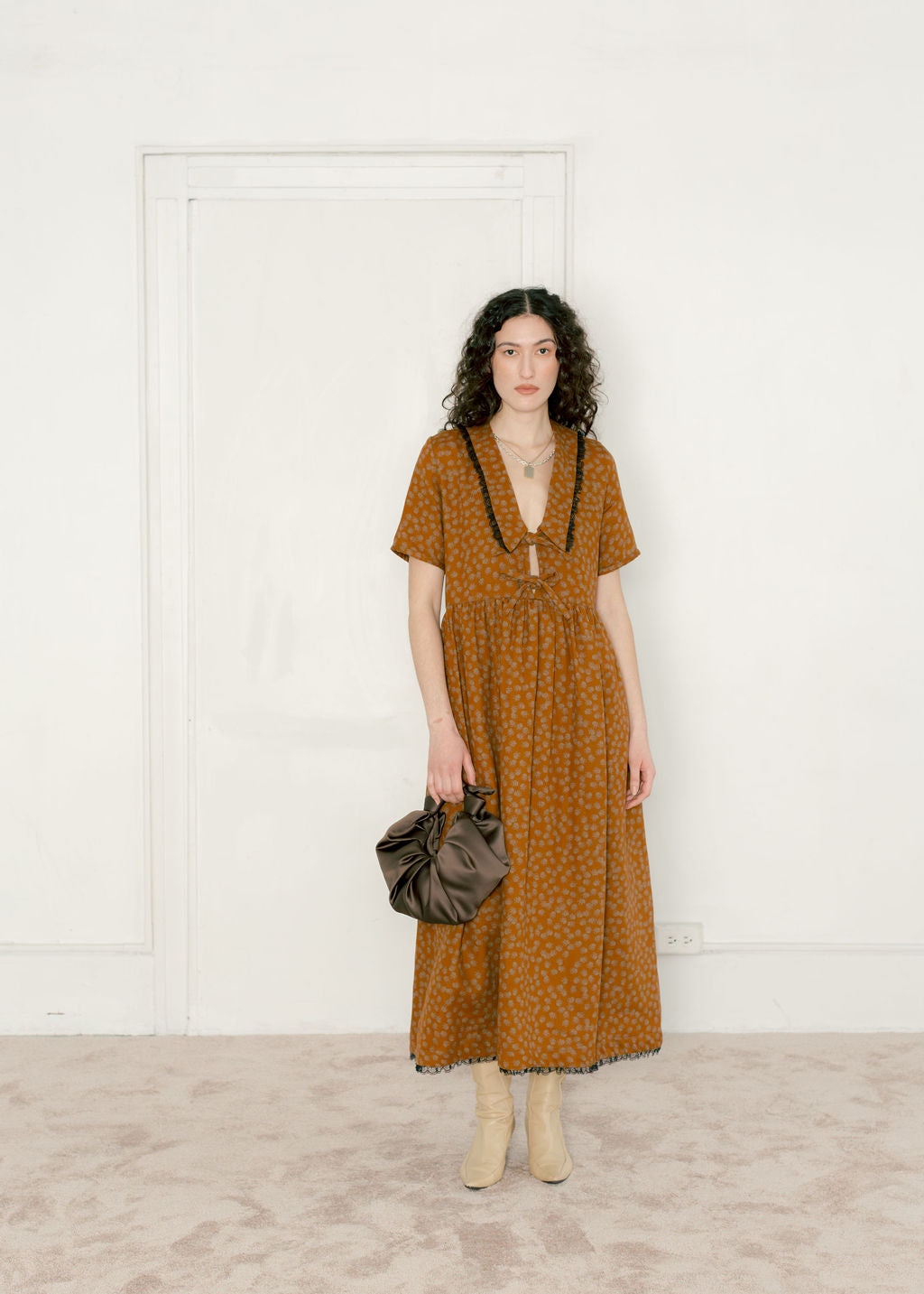 A BRONZE AGE SHILOH DRESS - PENNY FLORAL