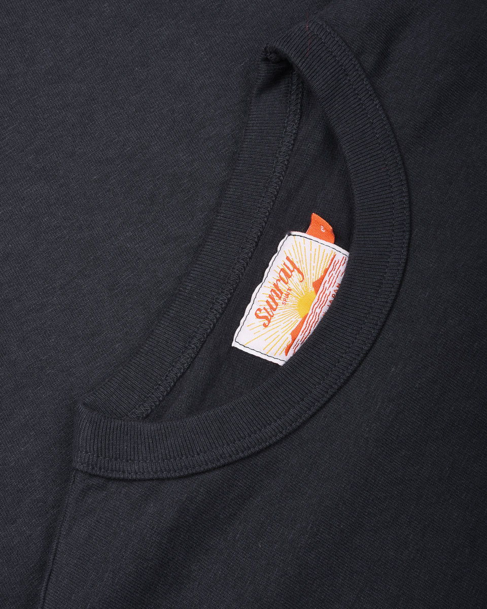 SUNRAY SPIRIT NA'MAKA'OH SS TSHIRT - BLUE GRAPHITE