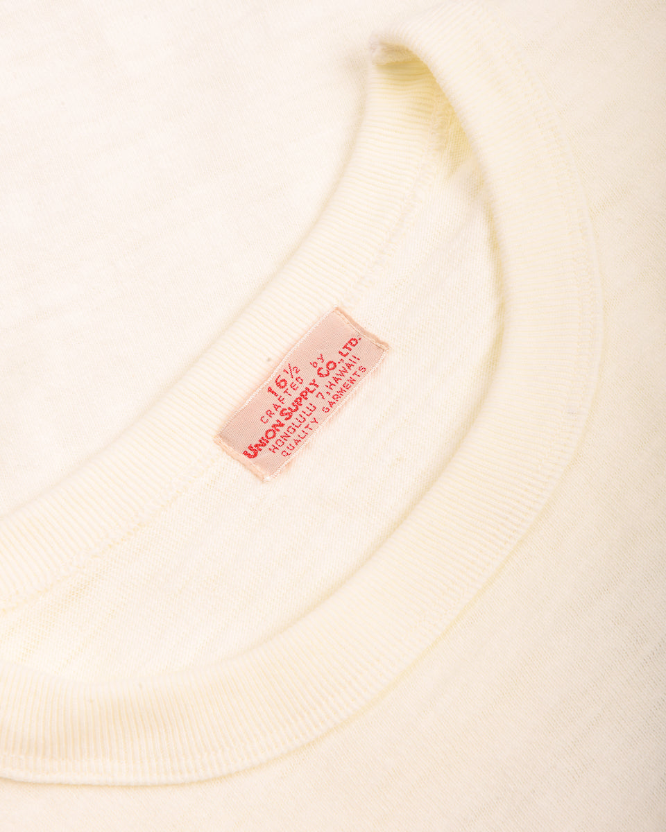 UNION SUPPLY LOGO TEE - OFF WHITE