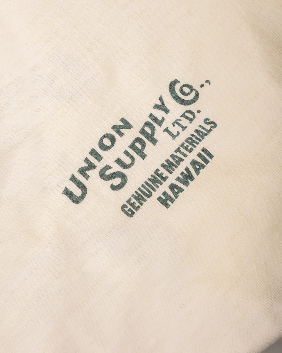 UNION SUPPLY LOGO TEE - OFF WHITE