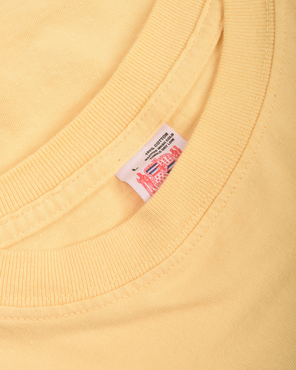 SUN SURF SURF RIDER'S SPORTSWEAR T-SHIRT - YELLOW