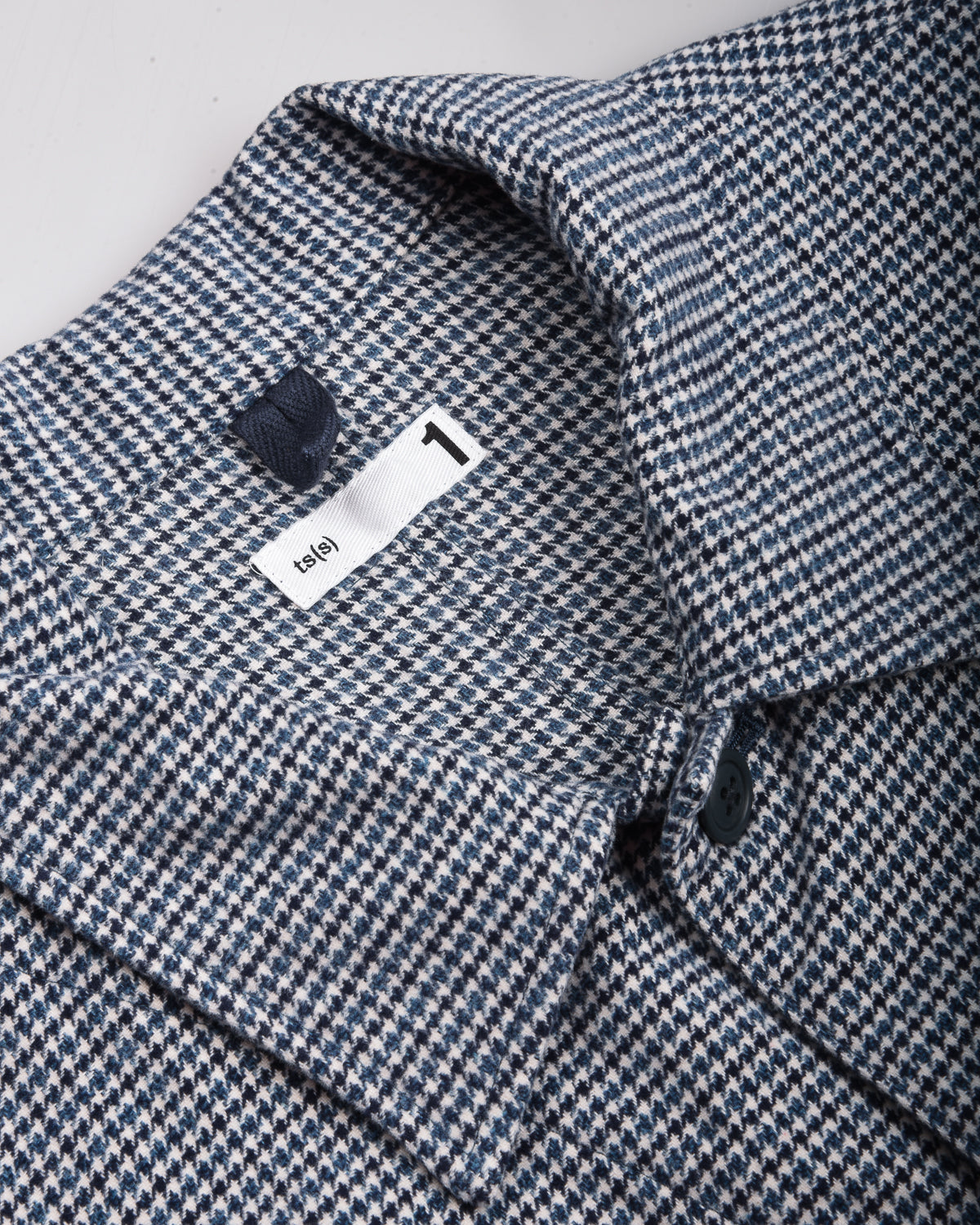 TS(S) COVERALL JACKET - PLAID COTTON CLOTH